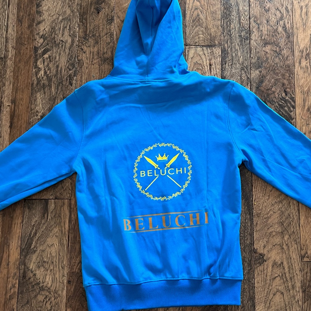 NEW Beluchi Hoodie Blue Large
